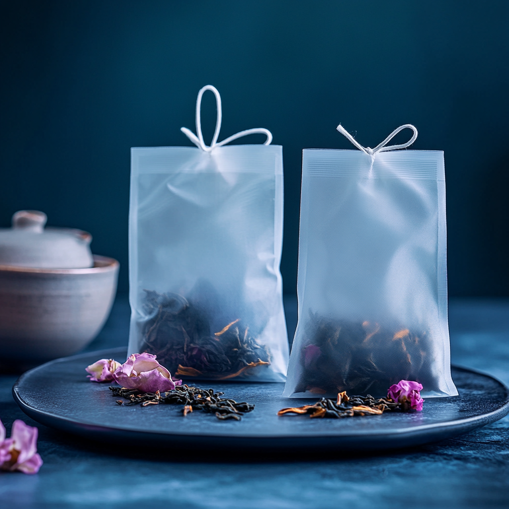 Nylon Disposable Tea Infused Filter Drawstring Bags